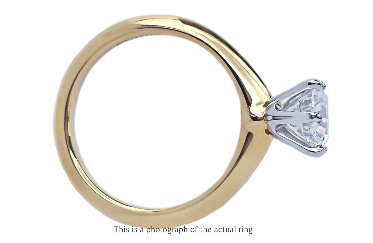 Tiffany & Co 1.20ct F/VS2 Round Brilliant Diamond Engagement Ring - Bloomsbury Manor Ltd