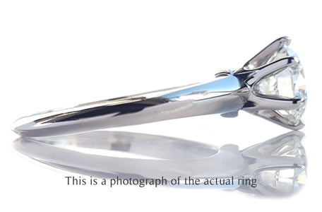 Tiffany & Co 1.21ct F/VS2 Round Brilliant Cut Diamond Engagement Ring - Bloomsbury Manor Ltd