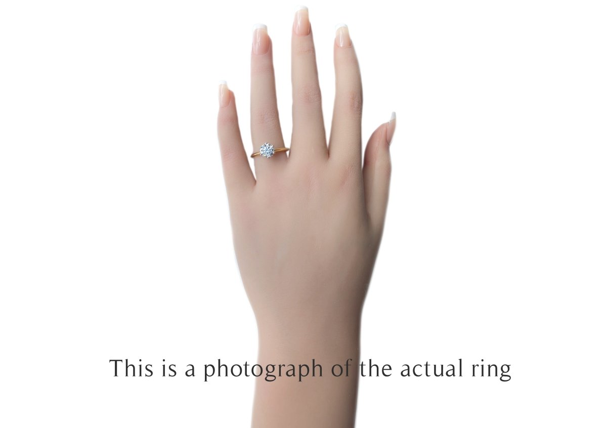 Tiffany & Co. 1.33ct H/VS2 Round Brilliant Diamond Engagement Ring - Bloomsbury Manor Ltd