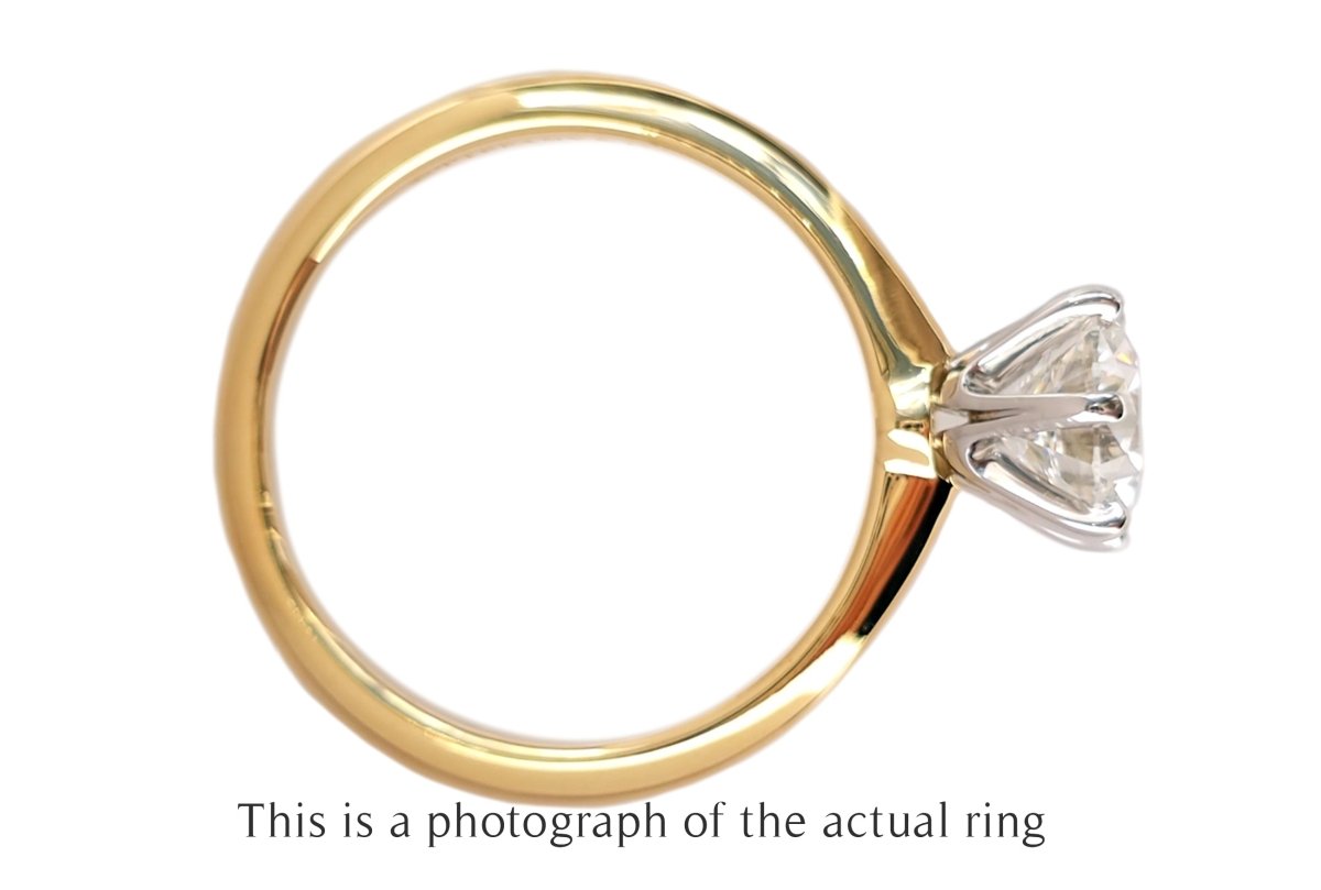 Tiffany & Co. 1.33ct H/VS2 Round Brilliant Diamond Engagement Ring - Bloomsbury Manor Ltd