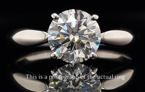 Tiffany & Co. 1.51ct H/VS2 Triple - X Harmony Diamond Engagement Ring - Bloomsbury Manor Ltd