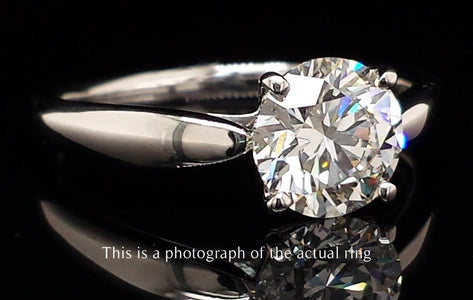 Tiffany & Co. 1.51ct H/VS2 Triple - X Harmony Diamond Engagement Ring - Bloomsbury Manor Ltd