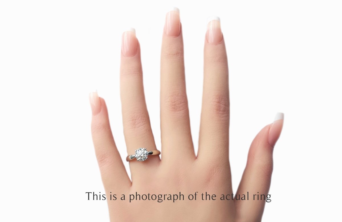 Tiffany & Co. 1.51ct H/VS2 Triple - X Harmony Diamond Engagement Ring - Bloomsbury Manor Ltd