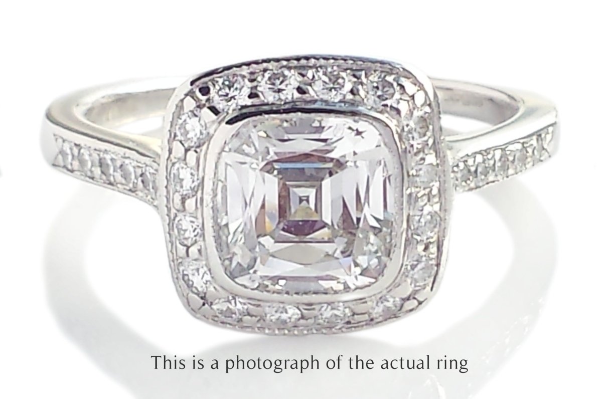 Tiffany & Co 1.54tcw F/VVS1 Legacy Diamond Engagement Ring - Bloomsbury Manor Ltd