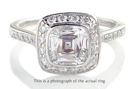 Tiffany & Co 1.54tcw F/VVS1 Legacy Diamond Engagement Ring - Bloomsbury Manor Ltd