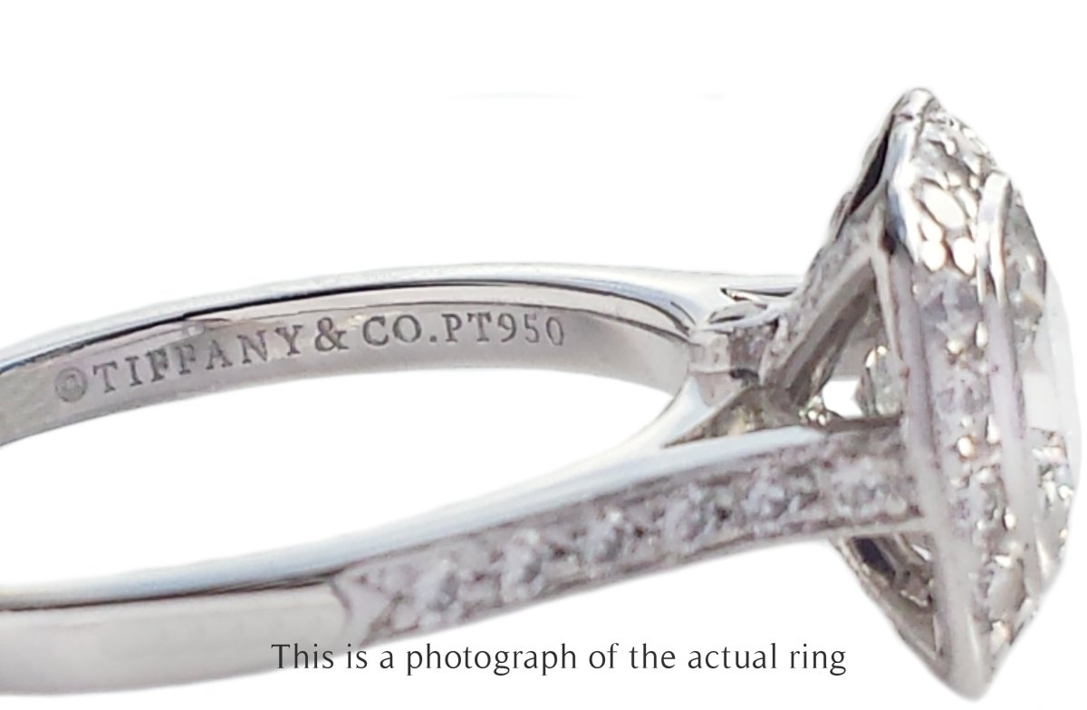 Tiffany & Co 1.54tcw F/VVS1 Legacy Diamond Engagement Ring - Bloomsbury Manor Ltd