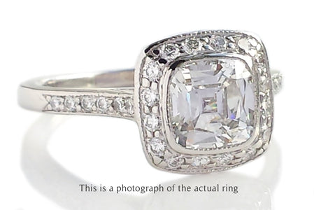 Tiffany & Co 1.54tcw F/VVS1 Legacy Diamond Engagement Ring - Bloomsbury Manor Ltd