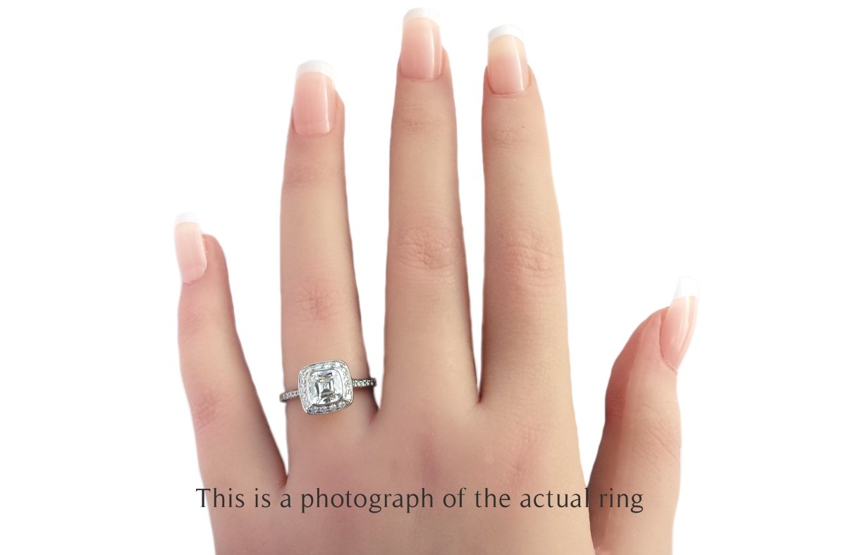 Tiffany & Co 1.54tcw F/VVS1 Legacy Diamond Engagement Ring - Bloomsbury Manor Ltd
