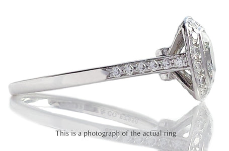 Tiffany & Co 1.54tcw F/VVS1 Legacy Diamond Engagement Ring - Bloomsbury Manor Ltd