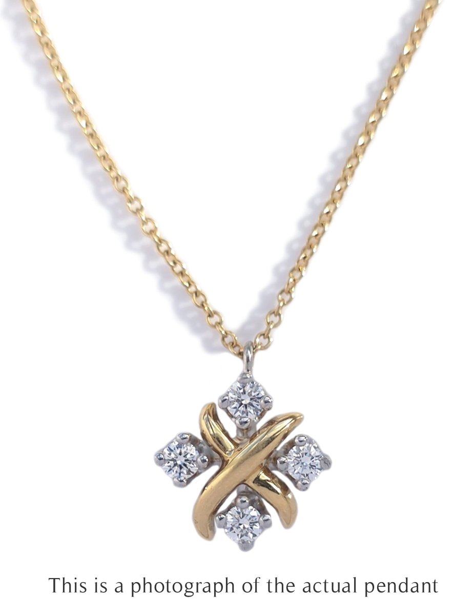 Tiffany & Co 16 Stone Lynn Jean Schlumberger Necklace - Bloomsbury Manor Ltd