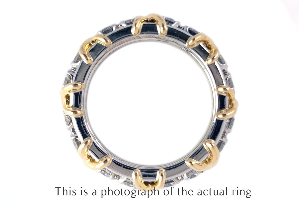 Tiffany & Co 16 Stone Schlumberger Diamond Ring - Bloomsbury Manor Ltd