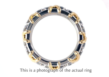 Tiffany & Co 16 Stone Schlumberger Diamond Ring - Bloomsbury Manor Ltd