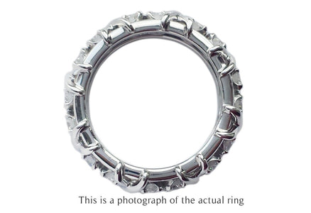 Tiffany & Co 16 Stone Schlumberger Platinum Ring - Bloomsbury Manor Ltd