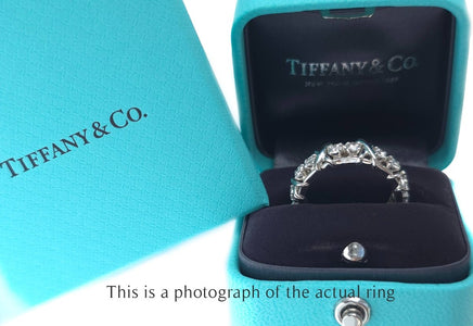Tiffany & Co 16 Stone Schlumberger Platinum Ring - Bloomsbury Manor Ltd