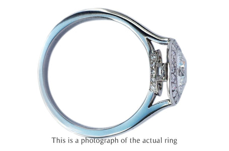 Tiffany & Co 1.66tcw H/IF Embrace Round Brilliant Diamond Engagement Ring - Bloomsbury Manor Ltd