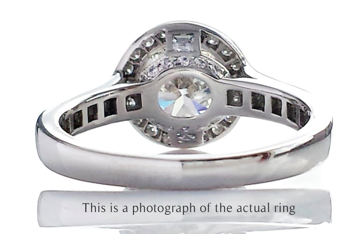 Tiffany & Co 1.66tcw H/IF Embrace Round Brilliant Diamond Engagement Ring - Bloomsbury Manor Ltd