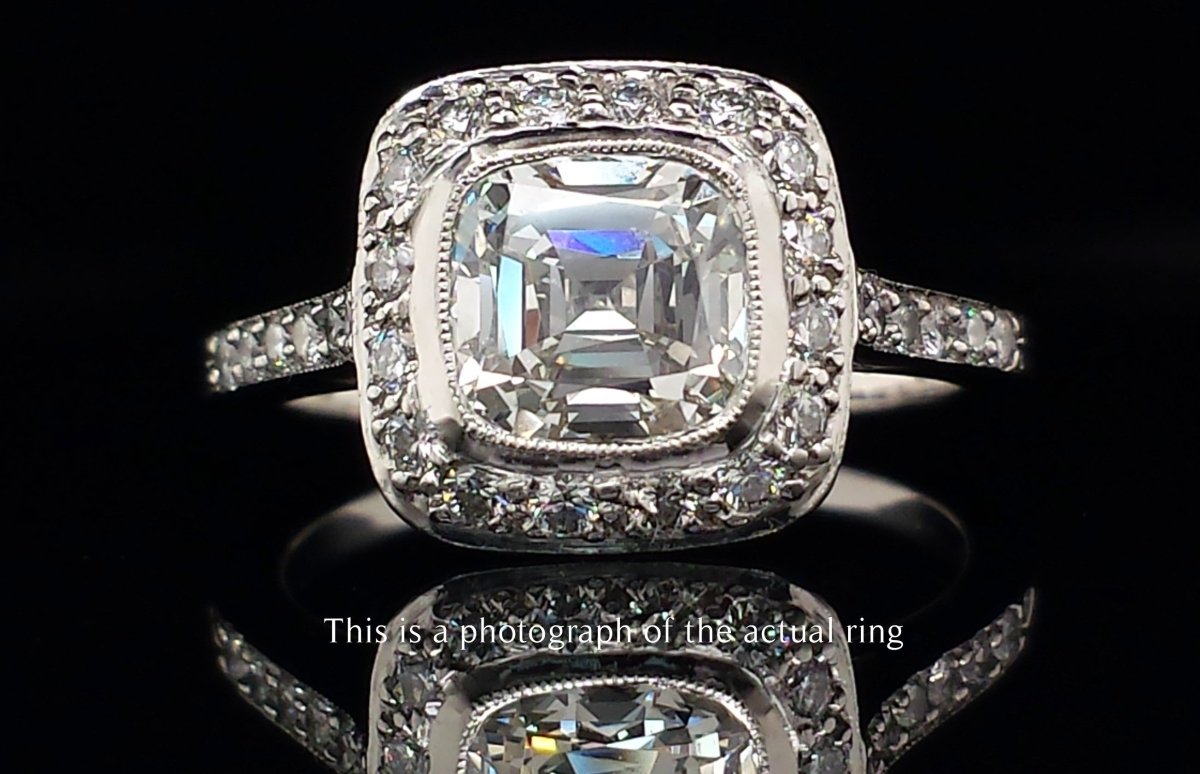 Tiffany & Co. 1.76tcw G/VS1 Legacy Diamond Engagement Ring - Bloomsbury Manor Ltd