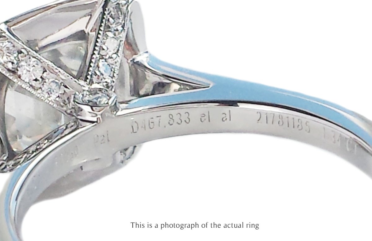 Tiffany & Co. 1.76tcw G/VS1 Legacy Diamond Engagement Ring - Bloomsbury Manor Ltd