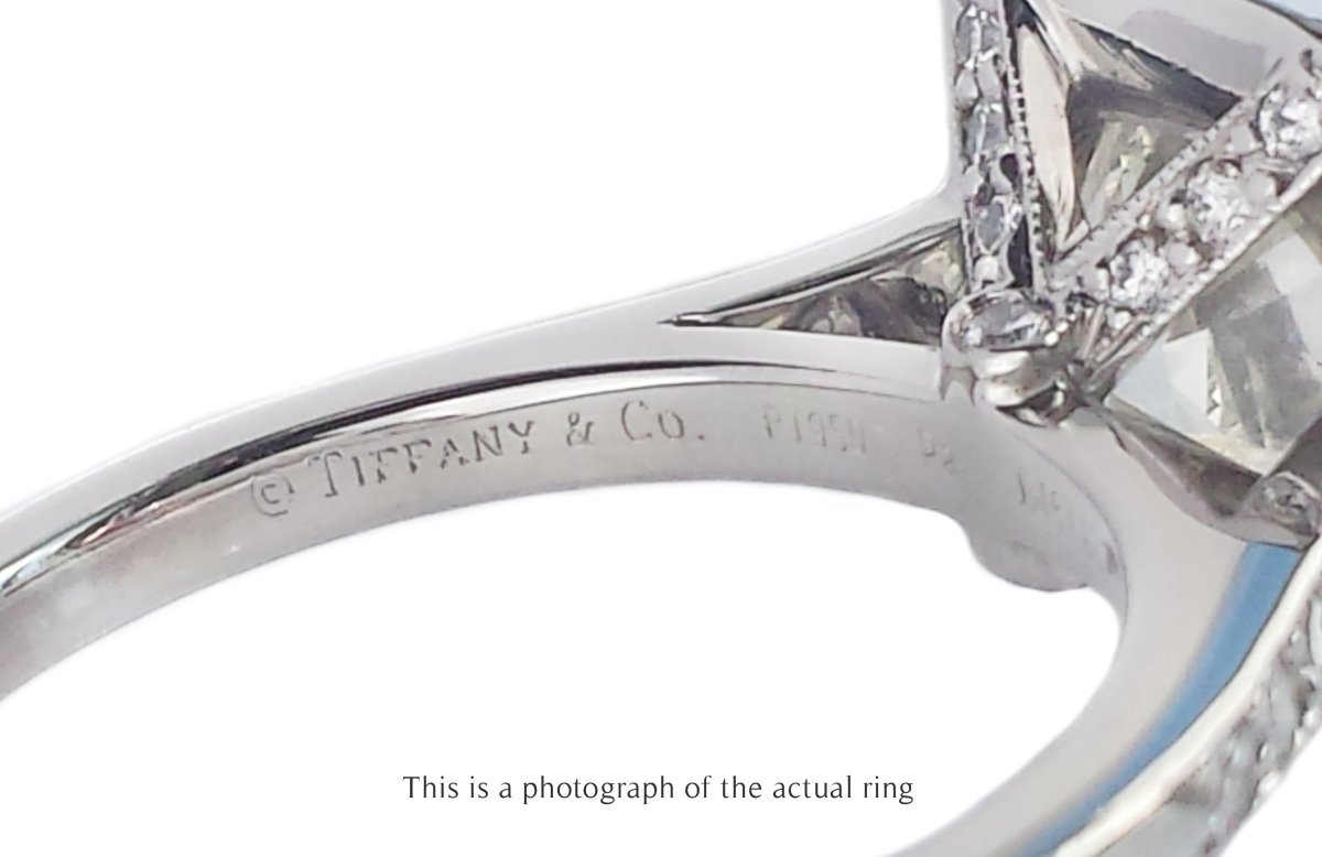Tiffany & Co. 1.76tcw G/VS1 Legacy Diamond Engagement Ring - Bloomsbury Manor Ltd