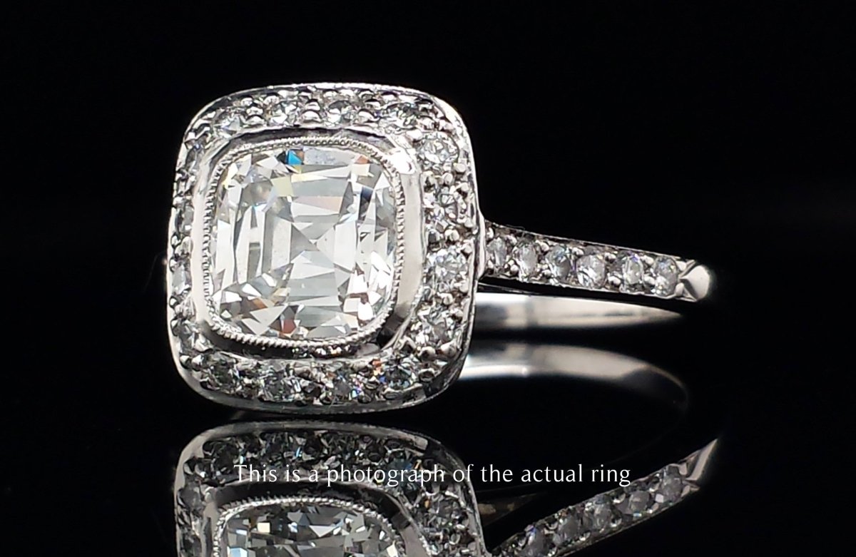 Tiffany & Co. 1.76tcw G/VS1 Legacy Diamond Engagement Ring - Bloomsbury Manor Ltd