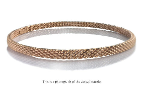 Tiffany & Co 18k Rose Gold Somerset Bracelet - Bloomsbury Manor Ltd