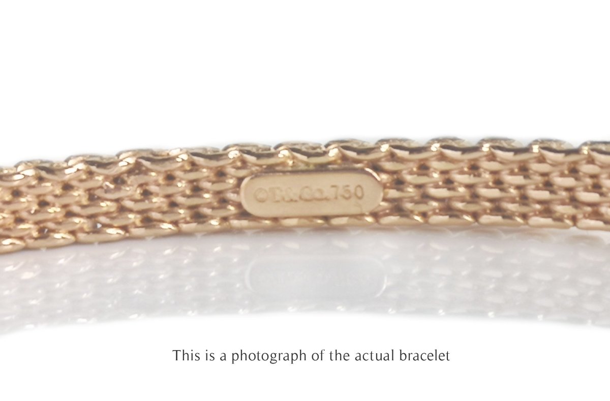 Tiffany & Co 18k Rose Gold Somerset Bracelet - Bloomsbury Manor Ltd