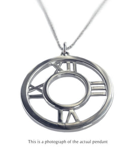 Tiffany & Co 18k White Gold Atlas Pendant - Bloomsbury Manor Ltd