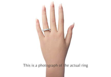 Tiffany & Co. 2.00tcw G/VVS2 Triple - X Forever Shared Setting Diamond Ring - Bloomsbury Manor Ltd