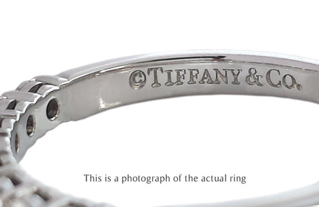 Tiffany & Co 2.2mm Forever Diamond Wedding Band Ring - Bloomsbury Manor Ltd