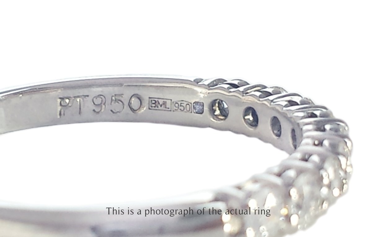 Tiffany & Co 2.2mm Forever Diamond Wedding Band Ring - Bloomsbury Manor Ltd