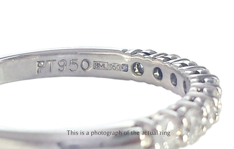 Tiffany & Co 2.2mm Forever Diamond Wedding Band Ring - Bloomsbury Manor Ltd