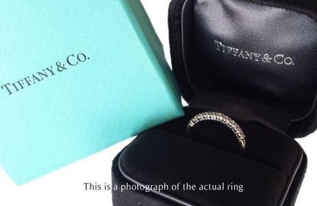 Tiffany & Co 2.2mm Forever Diamond Wedding Band Ring - Bloomsbury Manor Ltd