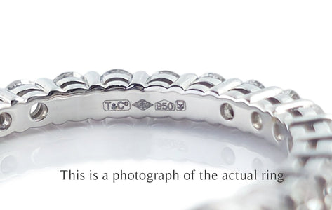Tiffany & Co 2.2mm Full Circle Forever Diamond Wedding Band Ring - Bloomsbury Manor Ltd
