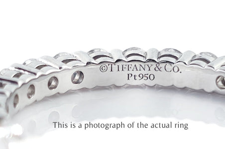 Tiffany & Co 2.2mm Full Circle Forever Diamond Wedding Band Ring - Bloomsbury Manor Ltd