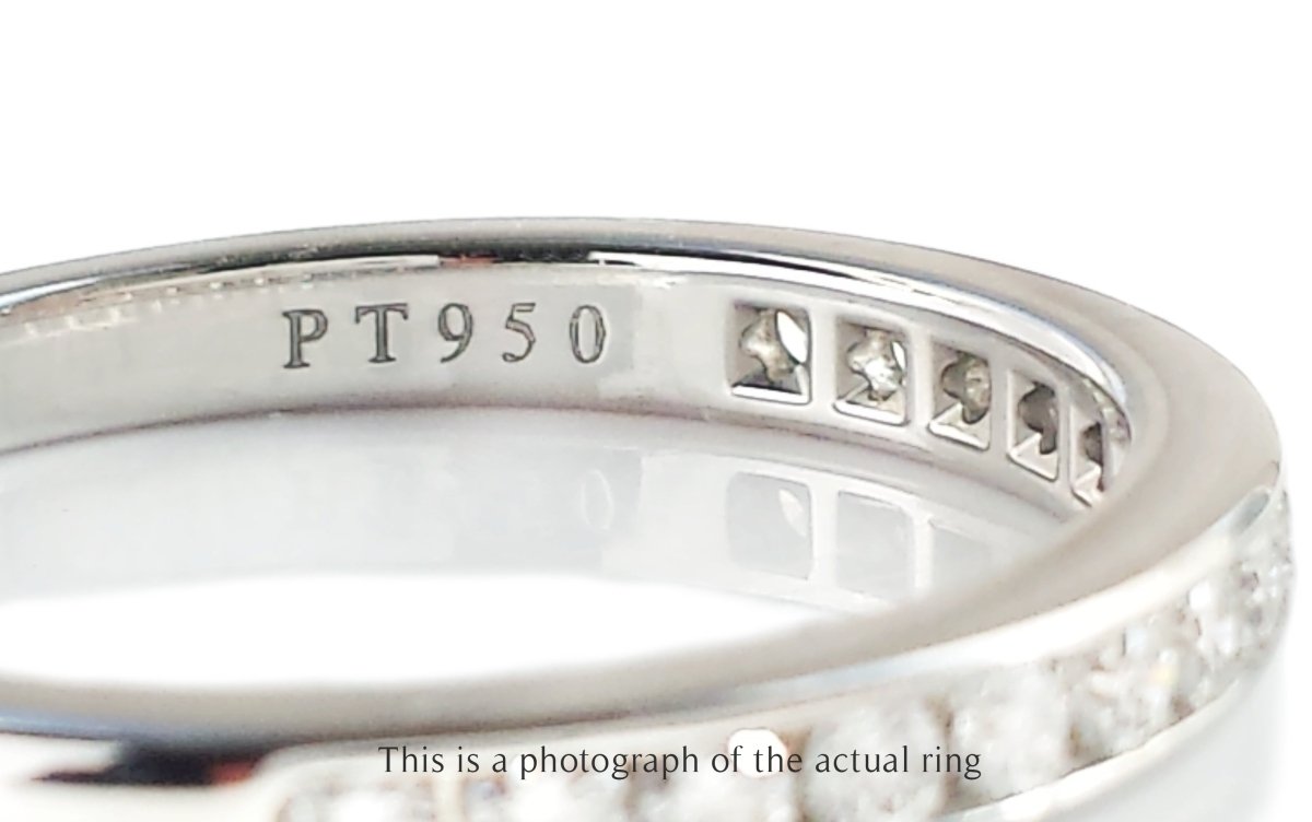 Tiffany & Co 2.5mm Channel Set Diamond Wedding Band Ring - Bloomsbury Manor Ltd
