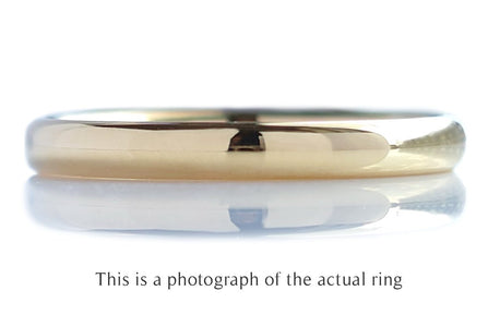 Tiffany & Co 2.5mm Forever 18k Gold Wedding Band Ring - Bloomsbury Manor Ltd