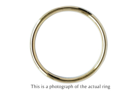 Tiffany & Co 2.5mm Forever 18k Gold Wedding Band Ring - Bloomsbury Manor Ltd