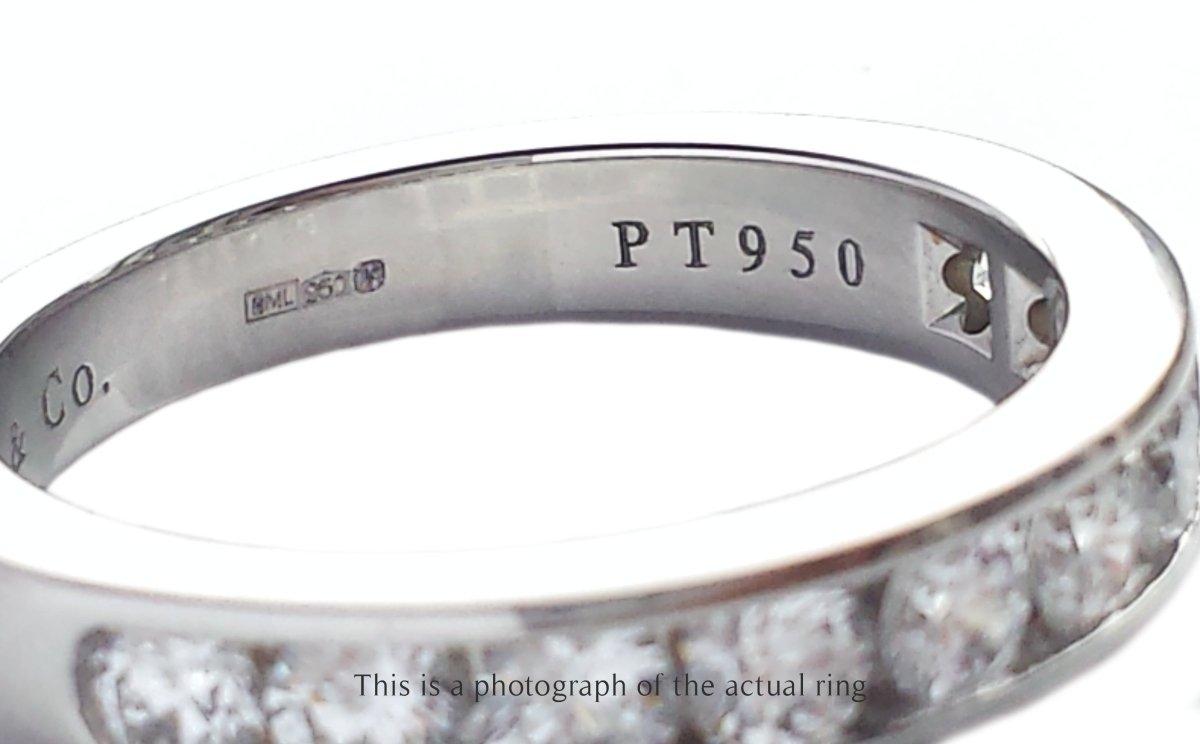 Tiffany & Co 3.9mm Diamond Channel Set Wedding Band - Bloomsbury Manor Ltd
