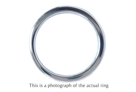 Tiffany & Co 3mm Channel Set Wedding Band Ring - Bloomsbury Manor Ltd