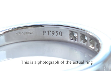 Tiffany & Co 3mm Channel Set Wedding Band Ring - Bloomsbury Manor Ltd