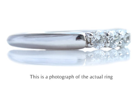 Tiffany & Co 3mm Forever Diamond Wedding Band Ring - Bloomsbury Manor Ltd