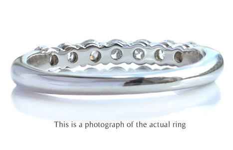 Tiffany & Co 3mm Forever Diamond Wedding Band Ring - Bloomsbury Manor Ltd