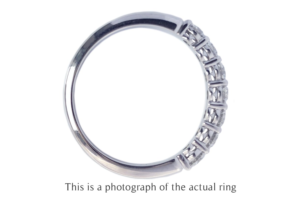 Tiffany & Co 3mm Forever Diamond Wedding Band Ring - Bloomsbury Manor Ltd