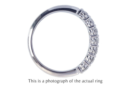 Tiffany & Co 3mm Forever Diamond Wedding Band Ring - Bloomsbury Manor Ltd