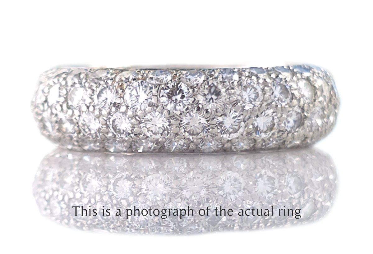 Tiffany & Co 4 Row Etoile Diamond Ring - Bloomsbury Manor Ltd