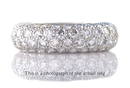 Tiffany & Co 4 Row Etoile Diamond Ring - Bloomsbury Manor Ltd