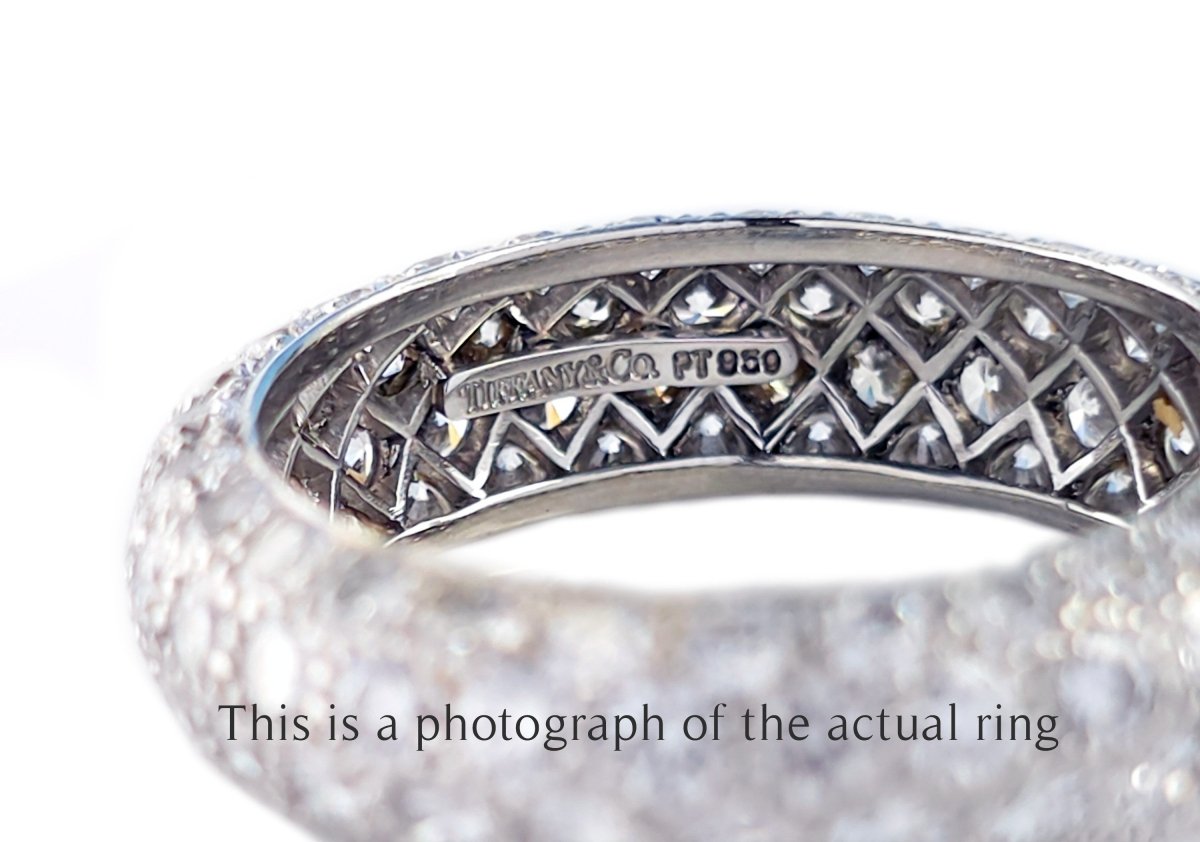 Tiffany & Co 4 Row Etoile Diamond Ring - Bloomsbury Manor Ltd