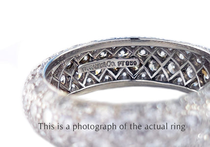 Tiffany & Co 4 Row Etoile Diamond Ring - Bloomsbury Manor Ltd