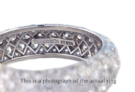 Tiffany & Co 4 Row Etoile Diamond Ring - Bloomsbury Manor Ltd