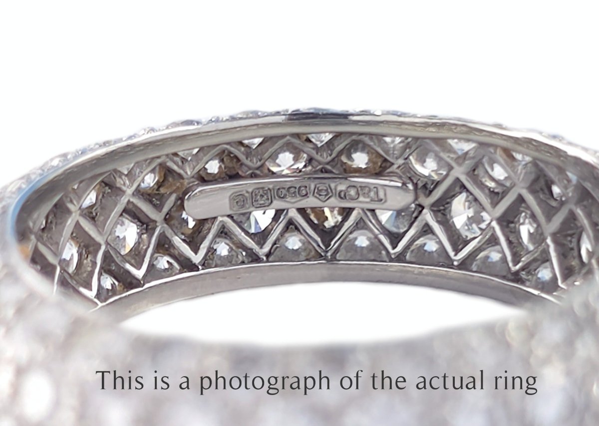 Tiffany & Co 4 Row Etoile Diamond Ring - Bloomsbury Manor Ltd